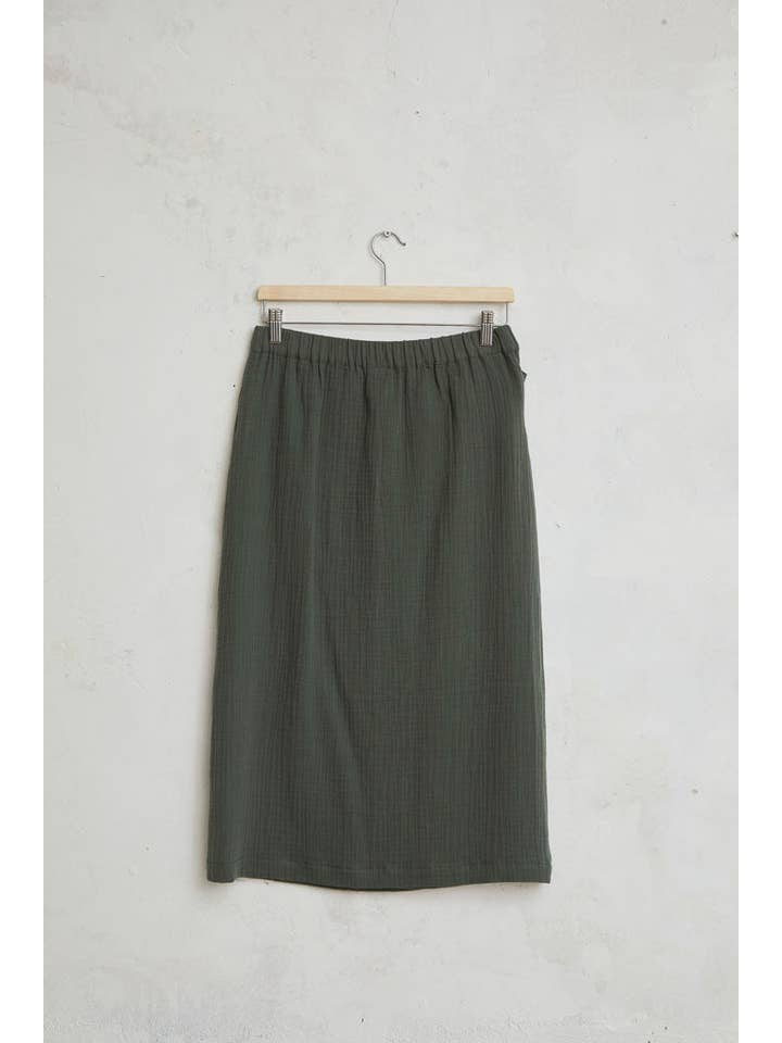 Cottyfish - Wholesale Skirt - Women's - CARABELA GREEN HUNT WRAP SKIRT4