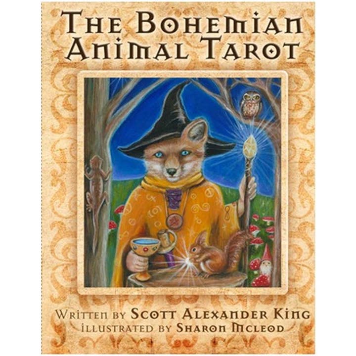 ROCKPOOL PUBLISHING - Wholesale Tarot Cards - The Bohemian Animal Tarot