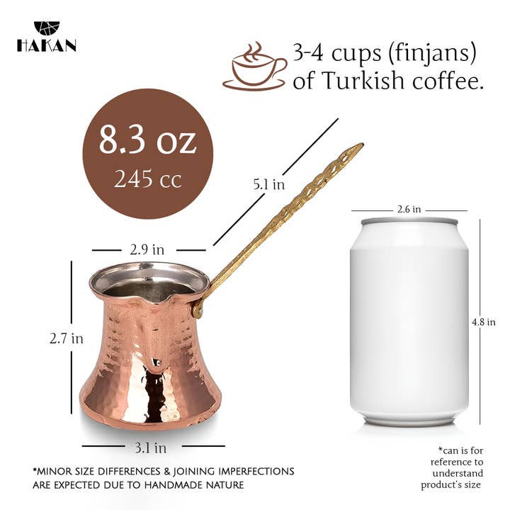 Hakan - Wholesale Tea Pot - Hakan Turkish Coffee Pot, Stovetop Water Boiler Coffee Maker8