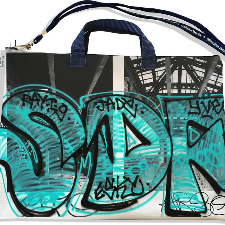 Saco para computador portátil Street art de 11 e 13 polegadas por atacado de BISTRAKOO