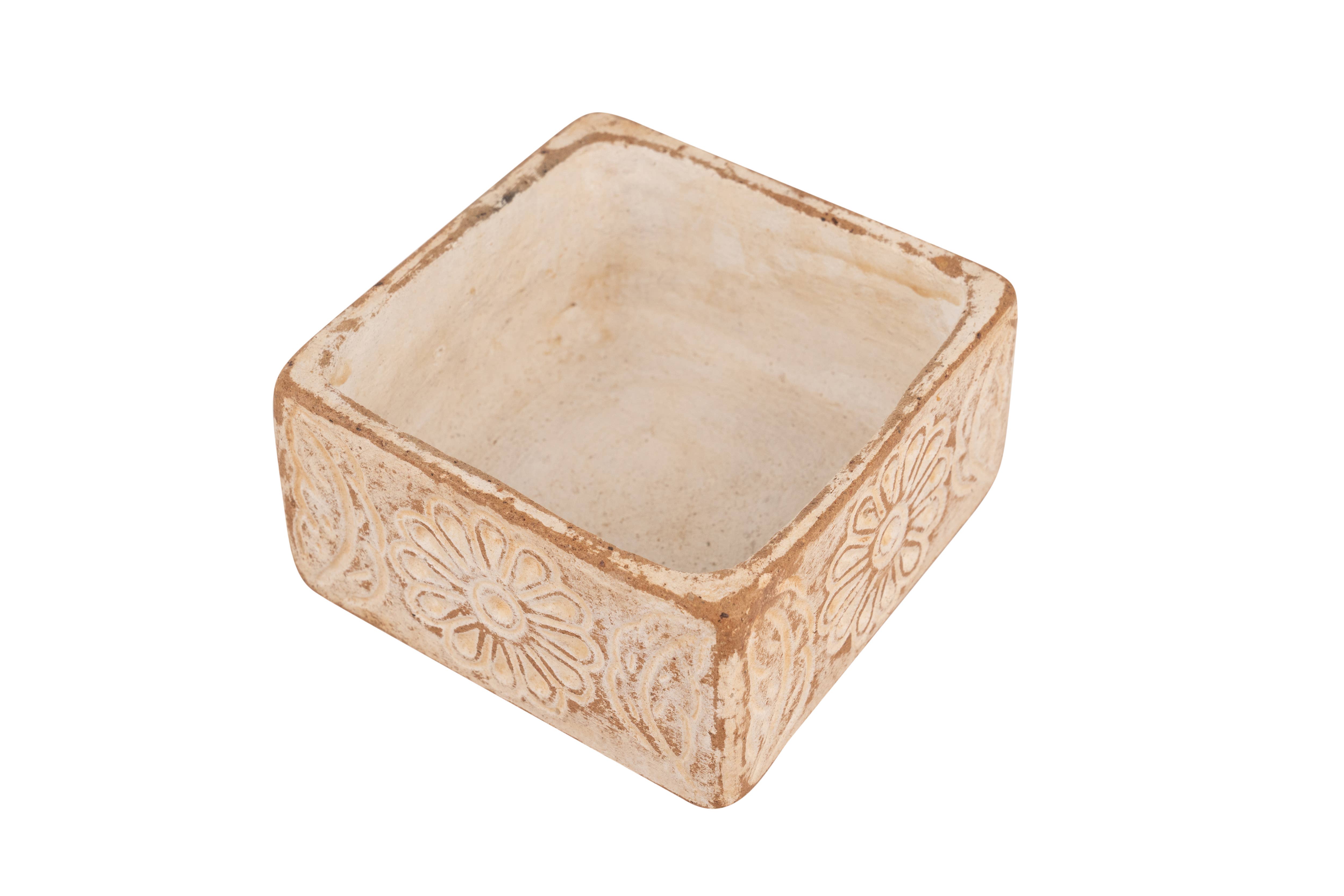 My Amigos Imports - Wholesale Candle Holder - Bohemian™ Flower Candle-Clay Vessel-4 Color Choices6