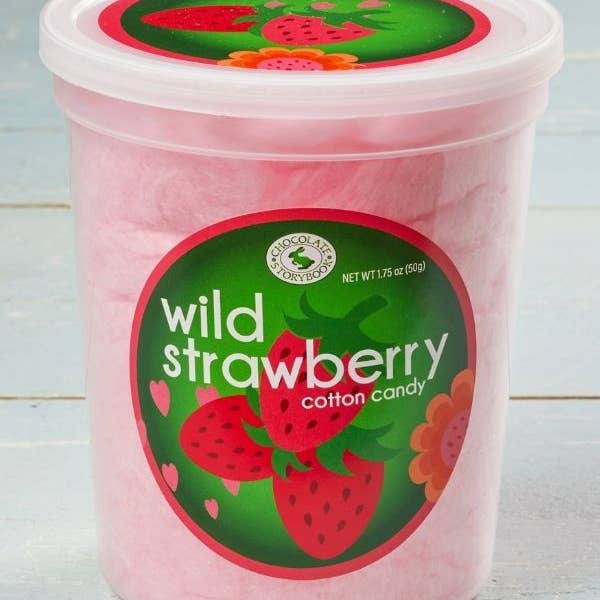 Chocolate Storybook - Wholesale Cotton Candy - Wild Strawberry Cotton Candy