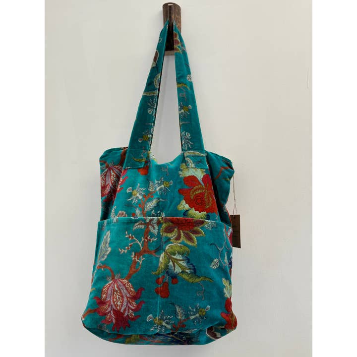 VIKOLINO - Wholesale Draagtas - Dames - Bedrukte fluwelen draagtas9