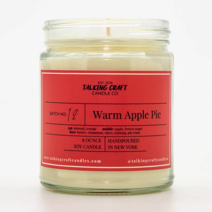 Warme appeltaart voor wholesale door Talking Craft Candle Co