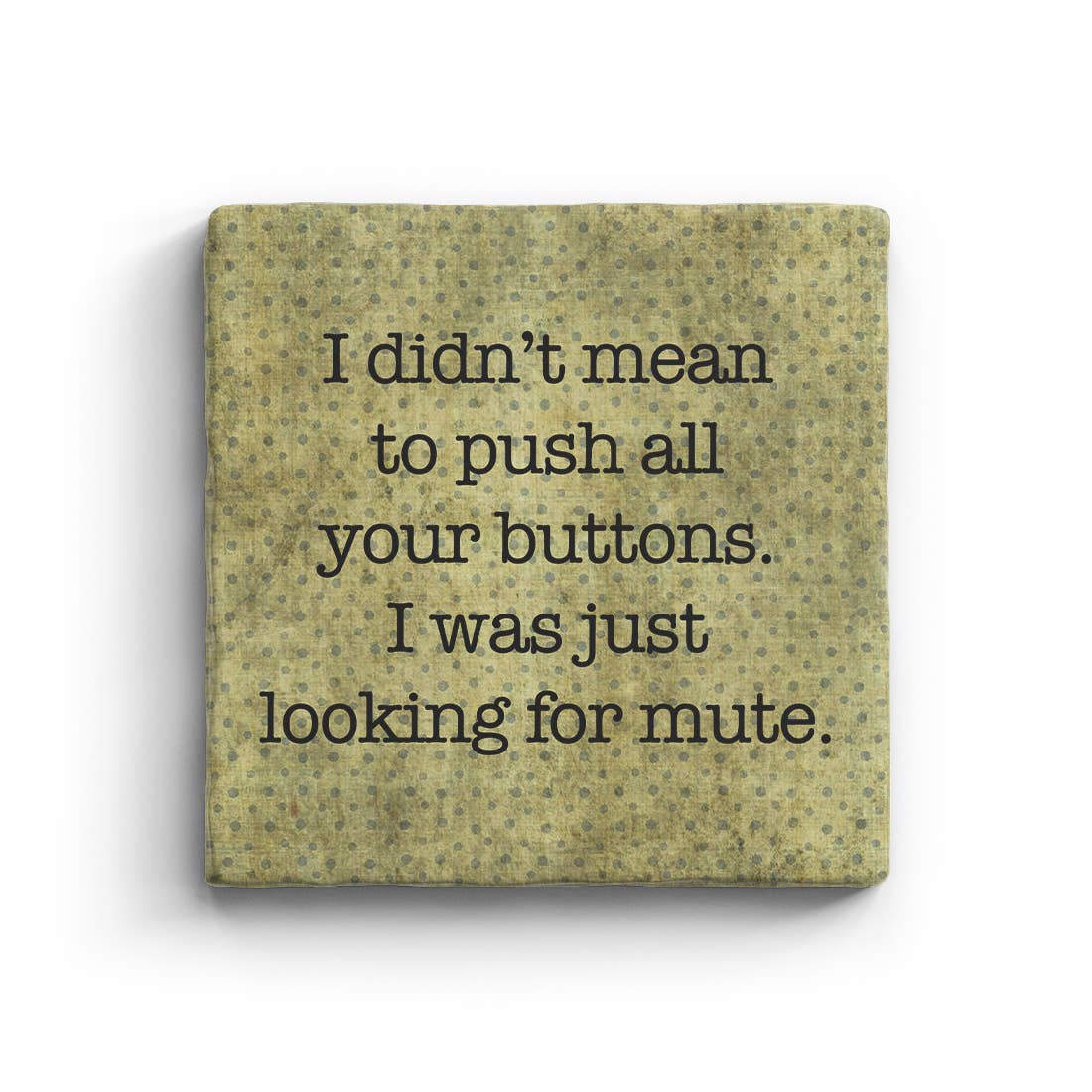 Paisley & Parsley - Wholesale Coasters - Push Your Buttons - Marble Coaster