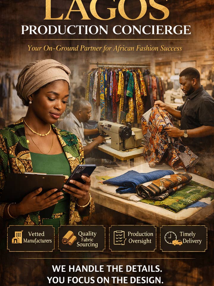 Lagos Production Concierge (LPC) for wholesale by CUMO London