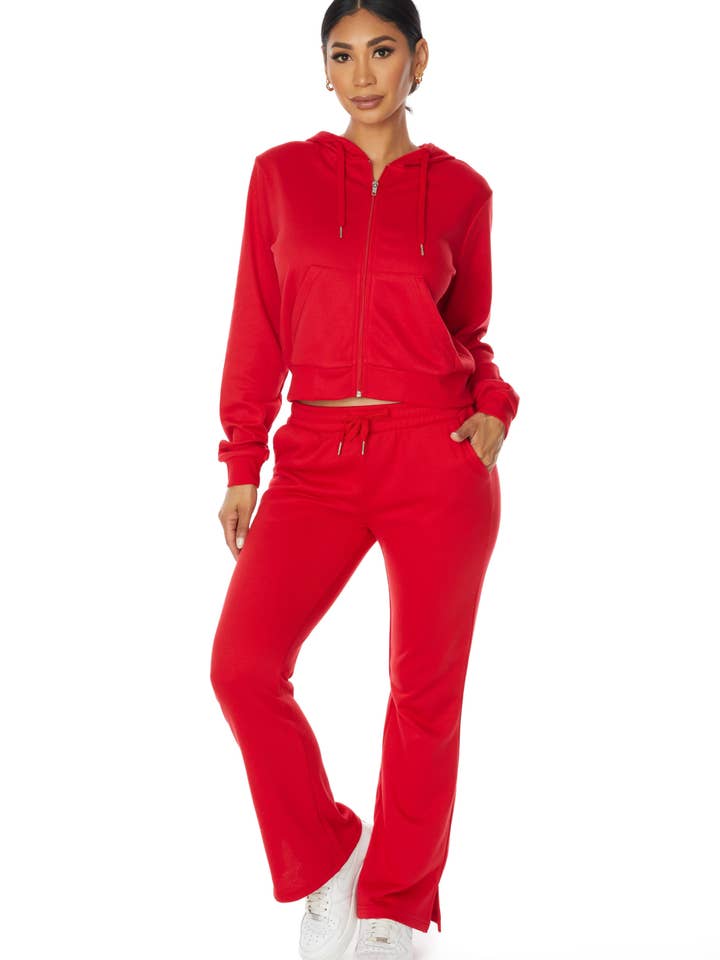 French Terry Hoodie Set for wholesale by Kréamy NYC