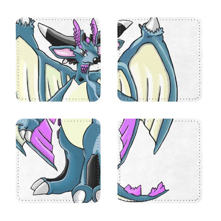 Marick Booster – wholesale Underlägg – Wolbat Sublimering Coasters Pack av fyra