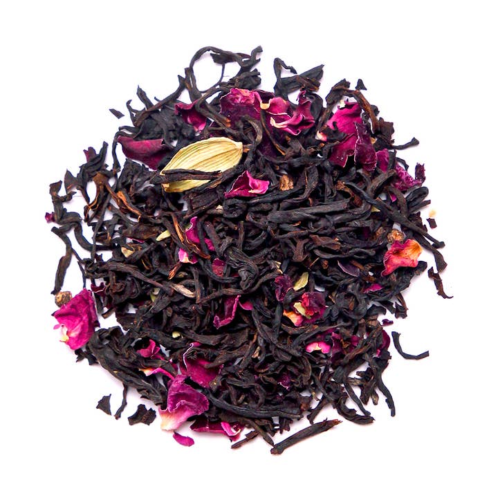 Rose Cardamom Bulk Loose Leaf Tea for wholesale by The Tea Heaven