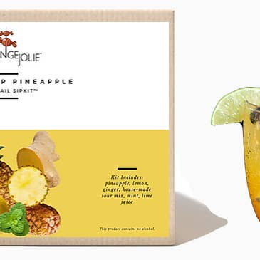 Kit sorso cocktail Jolie Rocky Top ananas melange (caso 6) per la vendita all'ingrosso da parte di Melange Jolie Cocktail SipKits