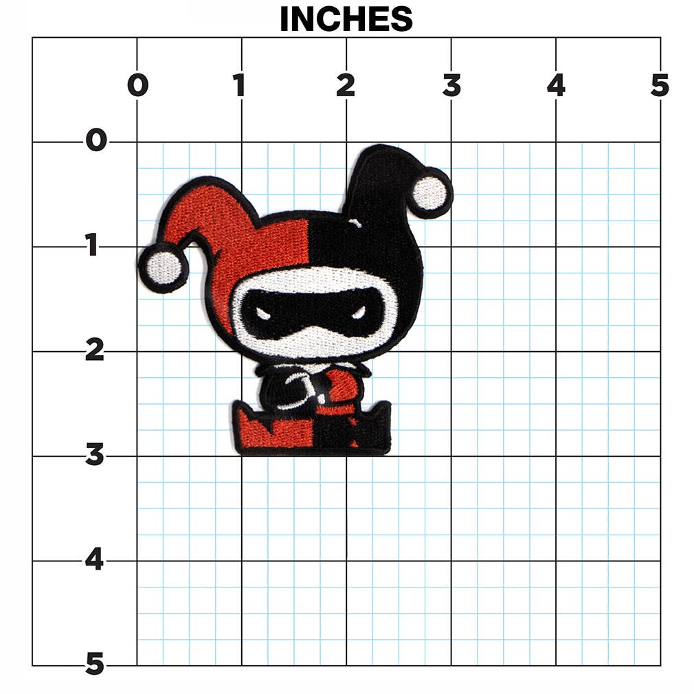 Ata-Boy - Wholesale Patch - DC Comics Harley Quinn Chibi Patch Patches1