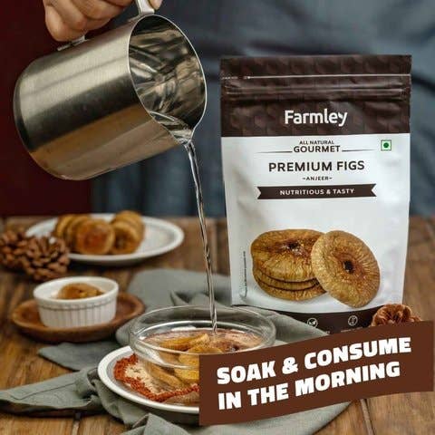 India shopping - Wholesale Dried/Dehydrated Fruit - Farmley Premium Anjeer - 200 gms