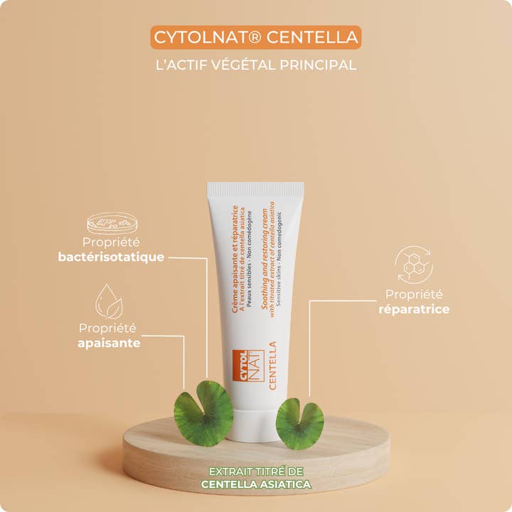 Laboratoires Cytolnat - Wholesale Healing Salve/Balm/Cream - CYTOLNAT - Centella Soothing and Repairing Cream - 50ml2