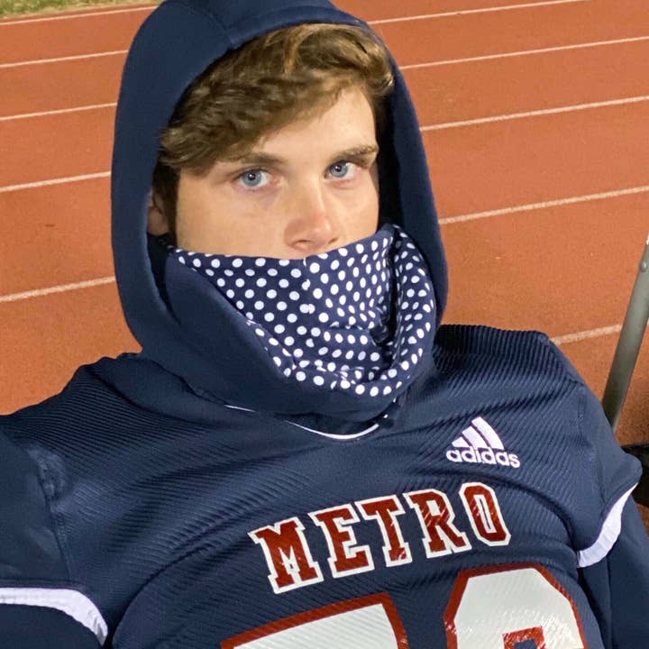 Nina's Flying Needle - Wholesale Neck Gaiter/Snood - Unisex - Adult Handmade Neck Warmer Ice Hockey6