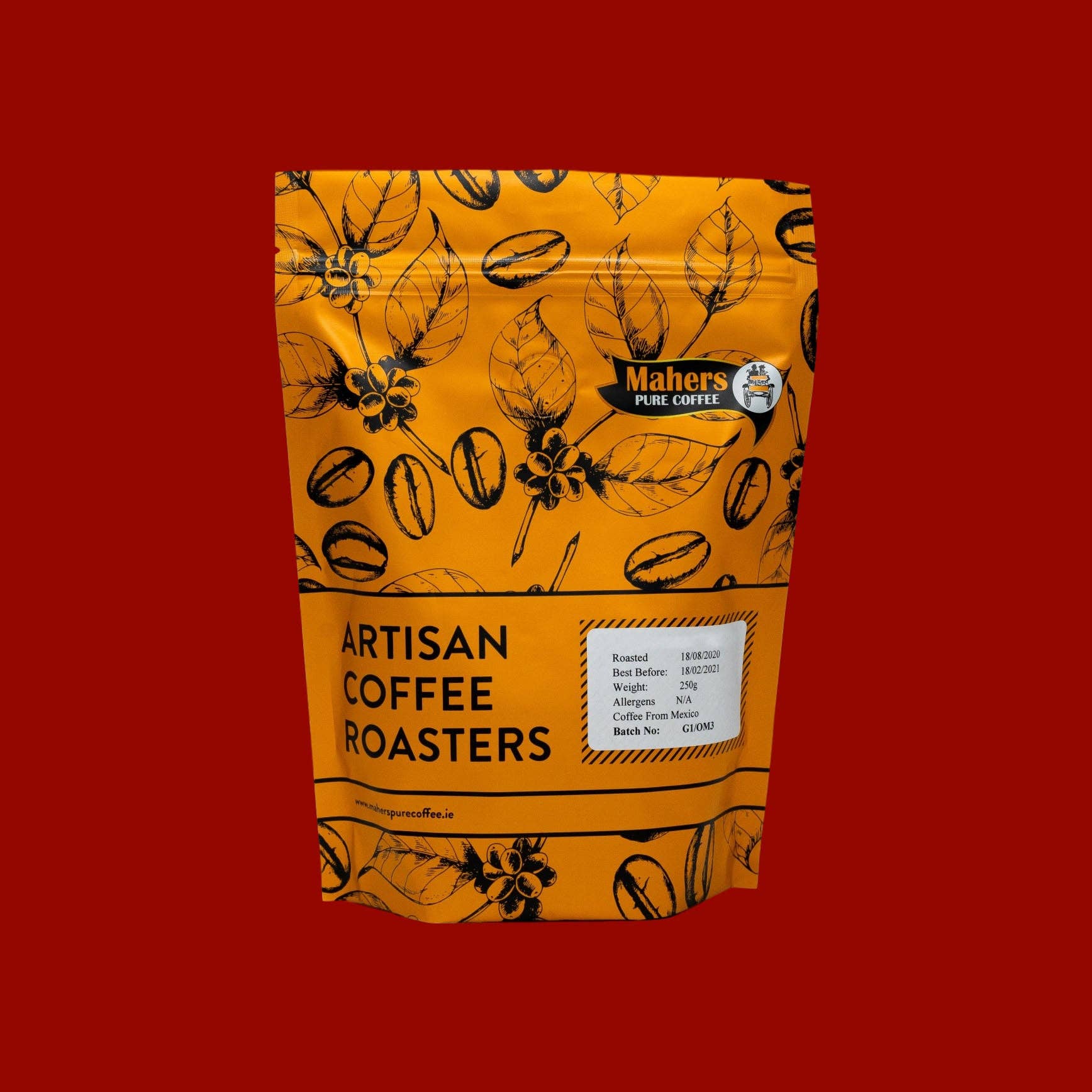 Mahers Pure Coffee - Wholesale Coffee Beans - Swiss Water Decaf