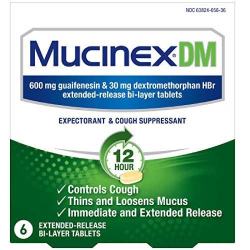 Shop The King - Wholesale Oral Supplement/Vitamin - Mucinex DM 6ct Single Box0