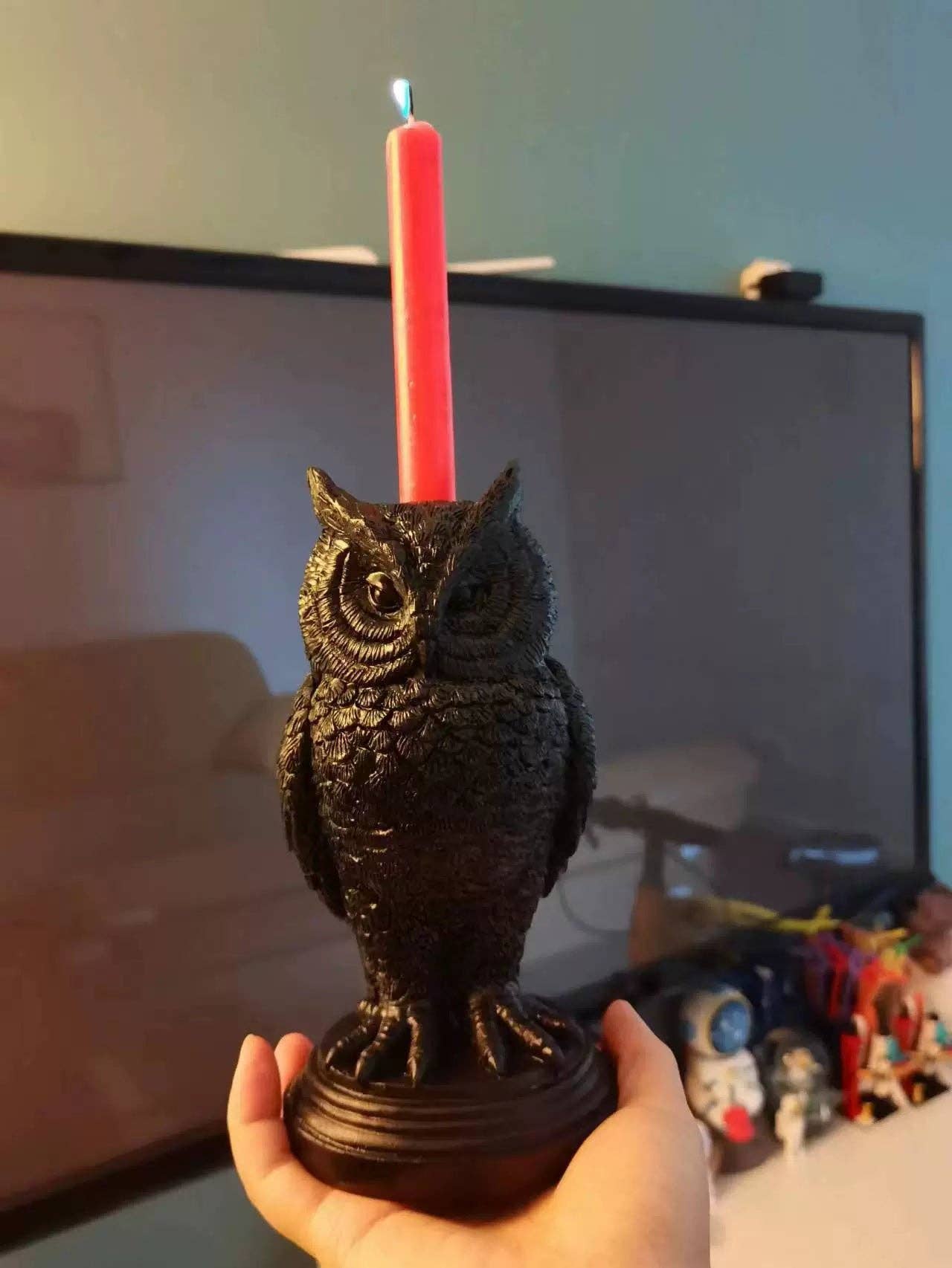 La Bella Monte - Wholesale Candle Holder - Gothic Candle Holder Resin Holiday Décor3