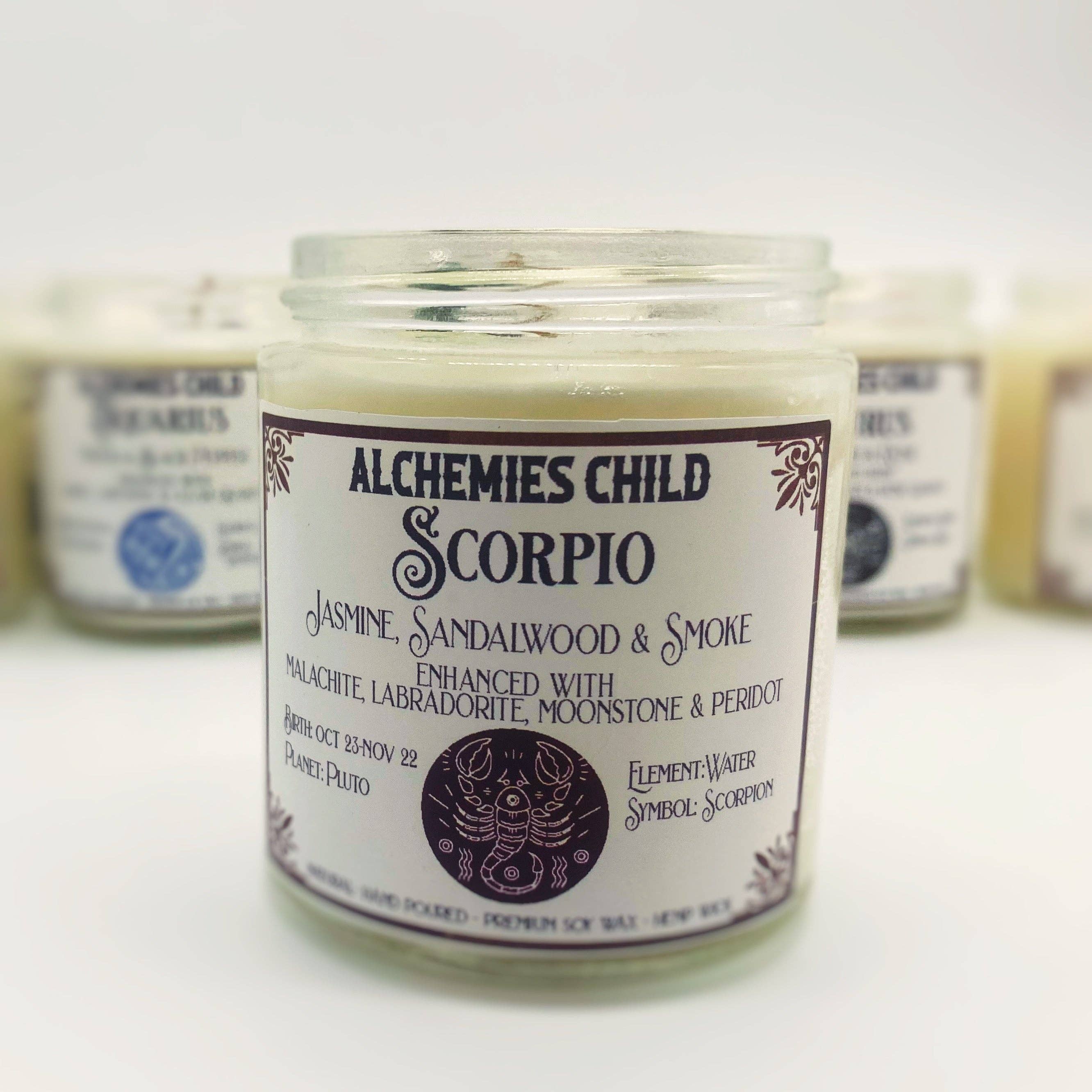 Love Blessed Brands™️ - Wholesale Jar/Filled Candle - Astrological Candles8