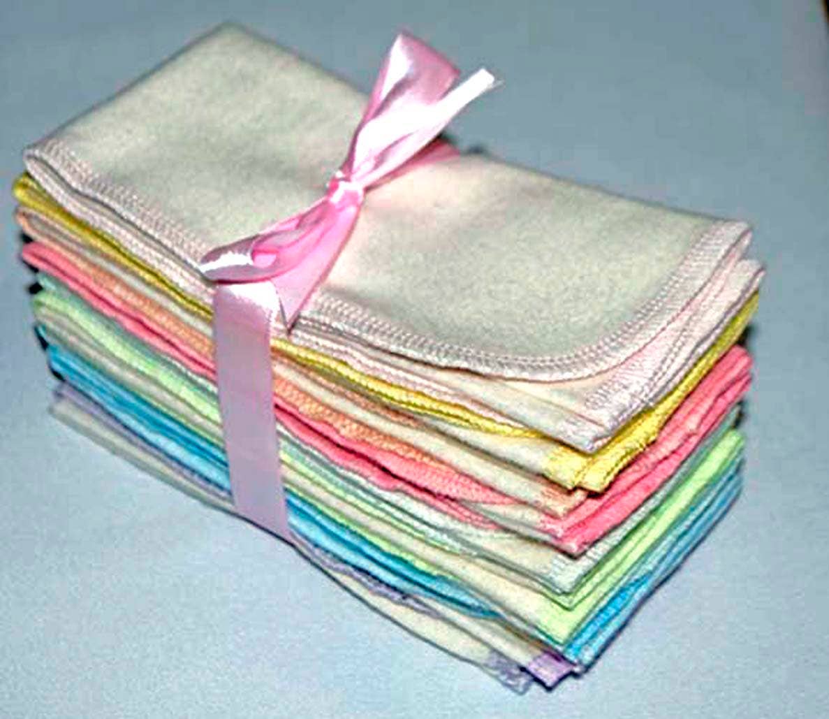 Ginas Soft Cloth Shop - Vente Torchon - Flanelle biologique - Essuie-tout sans papier 11 x 12 1 pli6