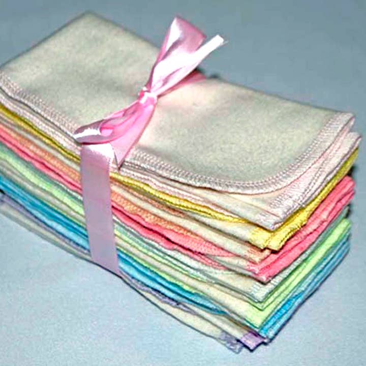 Ginas Soft Cloth Shop - Wholesale Dishcloth - Organic Flannel - 11x12 Paperless Towels 1 Ply6