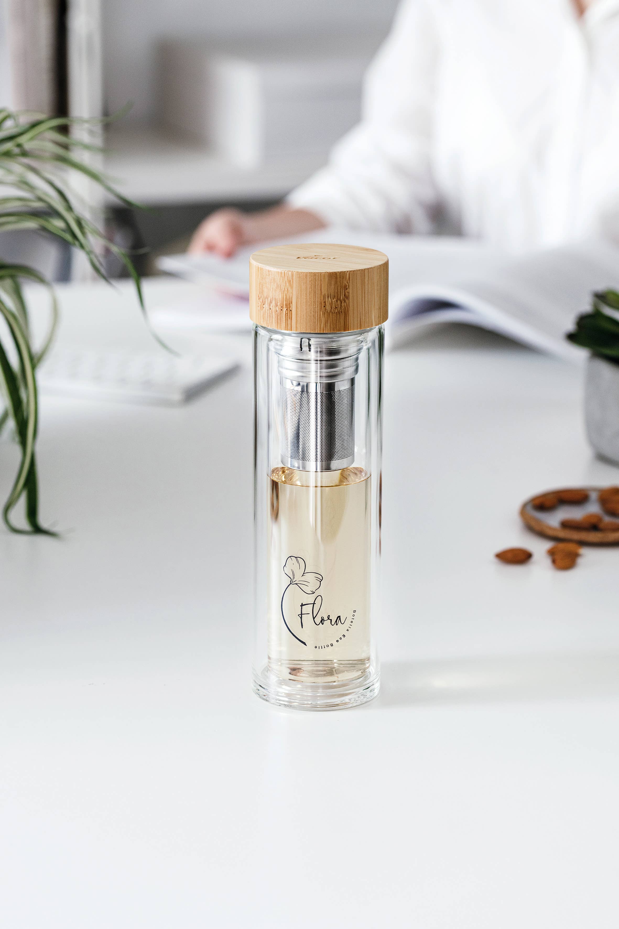 LACOR MENAJE PROFESIONAL S.L. – Großhandel Teesieb/-Infuser – Flora Infusionsflasche 350 ml0