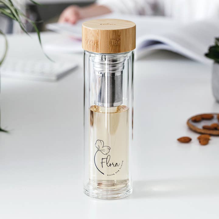 LACOR MENAJE PROFESIONAL S.L. – Großhandel Teesieb/-Infuser – Flora Infusionsflasche 350 ml0