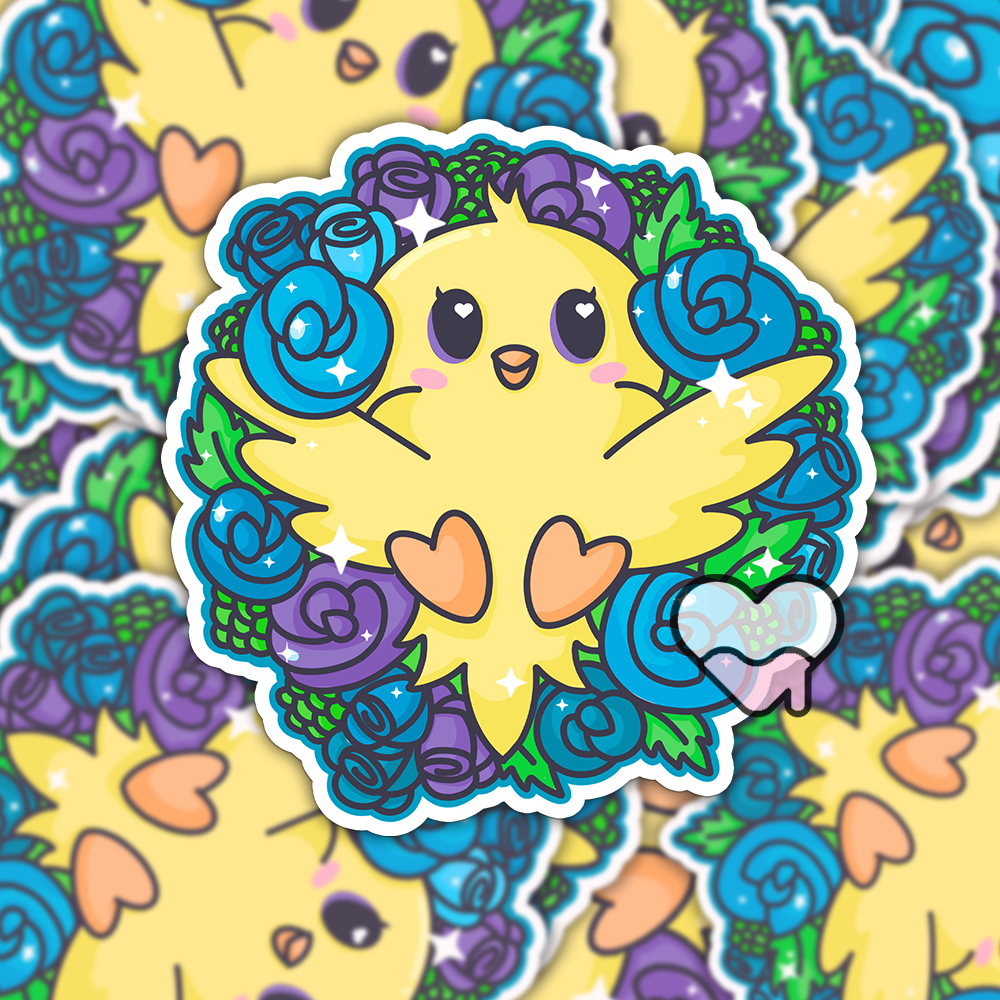Lil Charmery - Wholesale Sticker - Spring Canary Sticker4