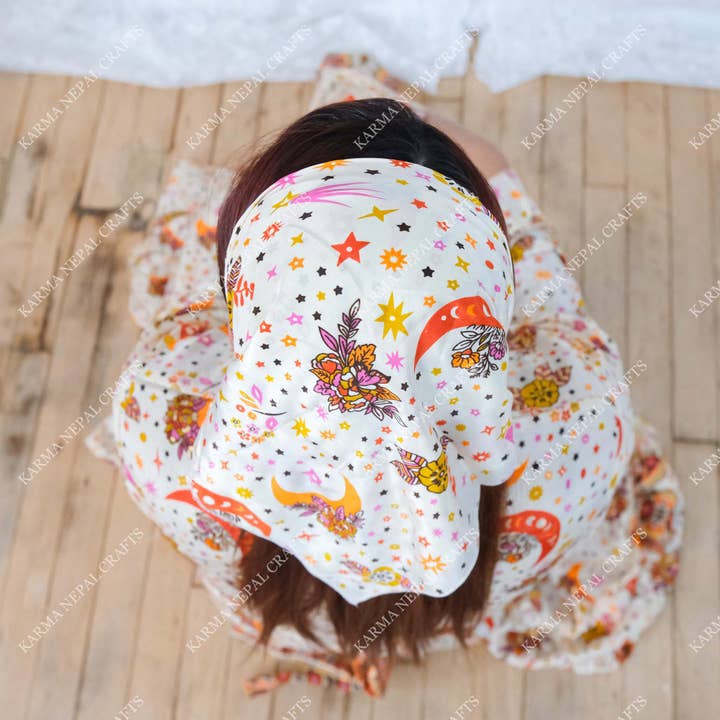 Karma Nepal Crafts - Wholesale Fashion Headband - Unisex - Boho Hippie Celestial Head Wraps