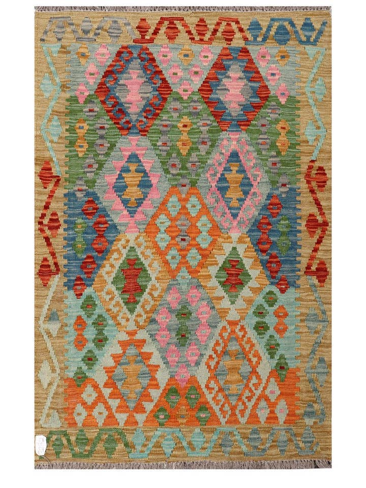Maimana Afghanistan Kilim Rug - 162 x104 cm for wholesale by Imaco Rugs