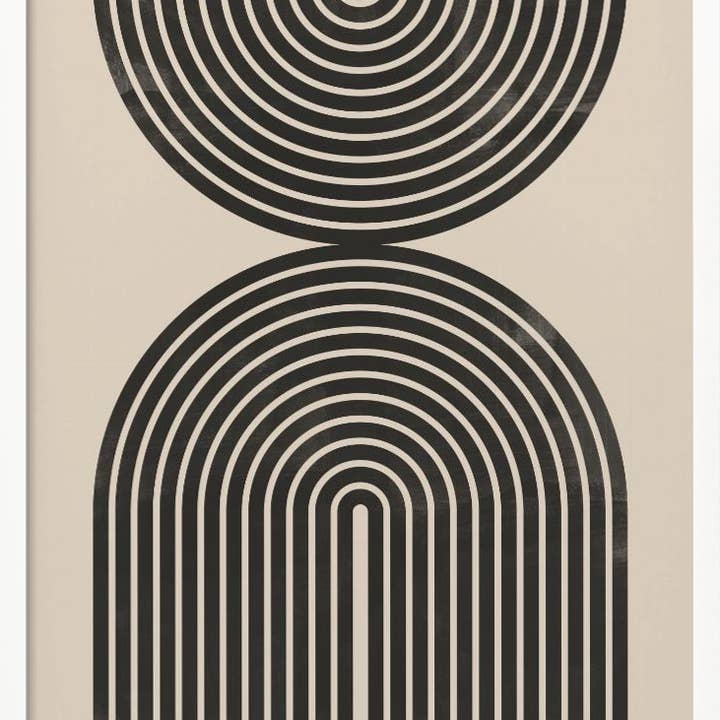 Ready2hangart, Inc. - Wholesale Art Print - "Black Arch Line Art" Wall Art12