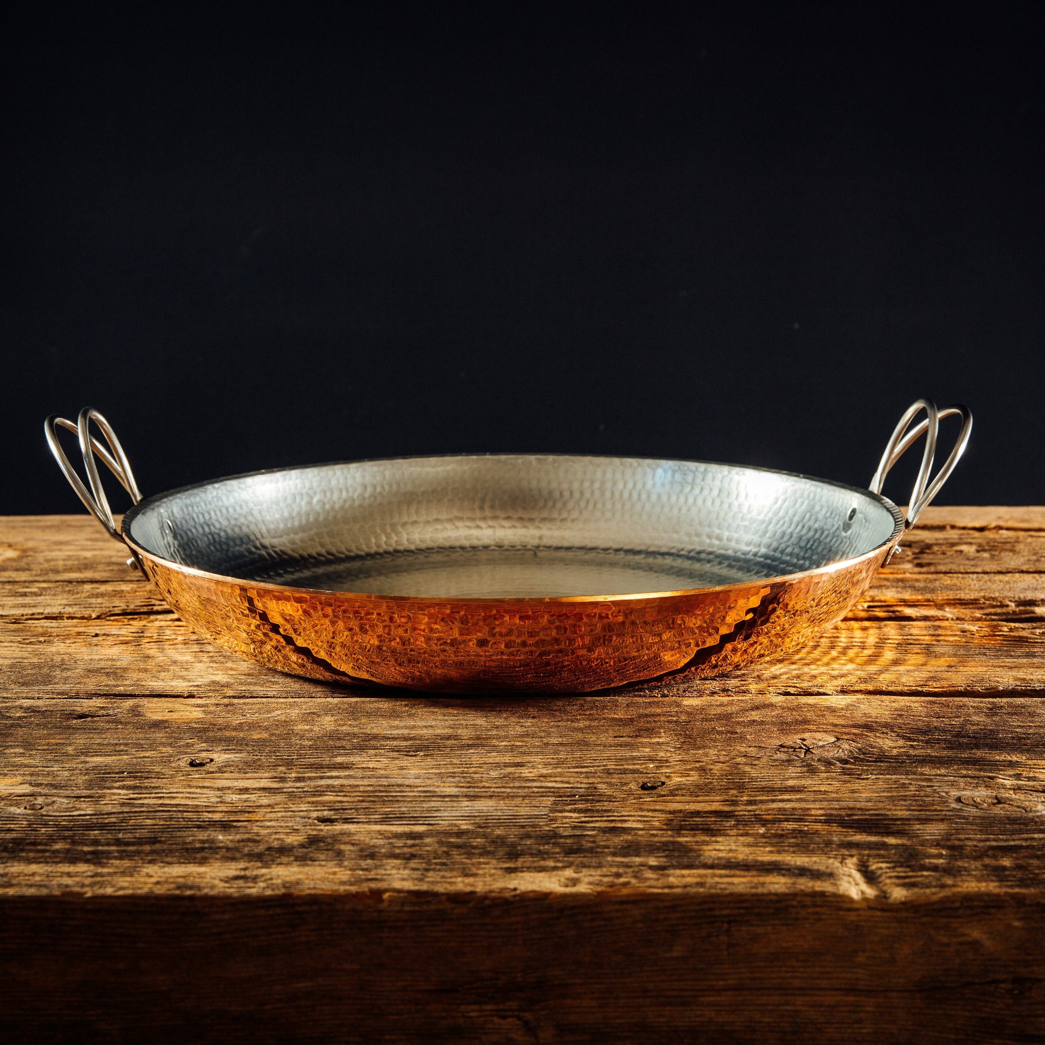 Sertodo Copper - Wholesale Pan - Alicante Copper Paella Pan3