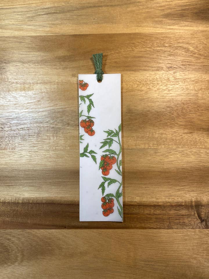 Plantable Bookmark | 2 in 1 Eco Bookmark | Tomato Seeds for wholesale by The Raven’s Edge Studio