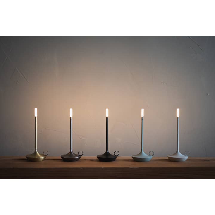 VANMOKUM - Vente Lampes d'appoint/de bureau - Lampe à bougie rechargeable portable GRAYPANTS Wick avec coffret cadeau13