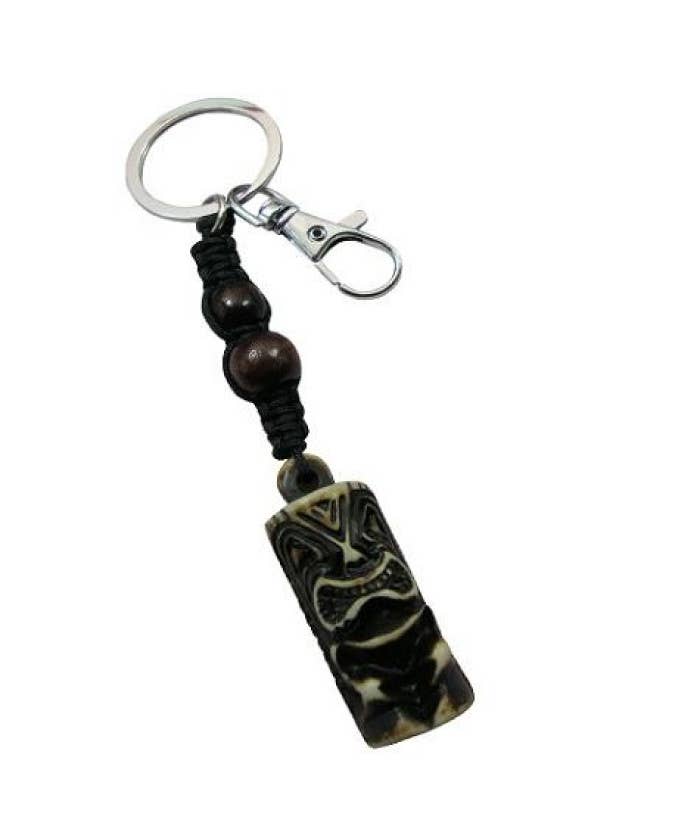 DK Hawaii - Wholesale Keychain - Unisex - Tiki Face Pendant Key Chains0