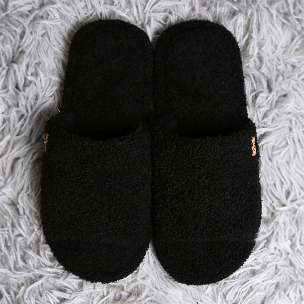 Sensibling Corp. – wholesale Slippers – Women's – Solid Open Toe Soft Home Indoor Floor Slippers
6