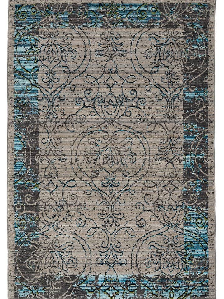 Modern Faded Area Rug - High Quality for Living Room & Bedroom | Large & Small Sizes | Affordable, Soft & Durable | CH003 for wholesale by Threads & Weave