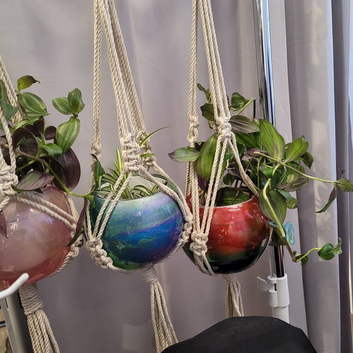 Macetas colgantes para venta al por mayor de WoodShack Curiosities