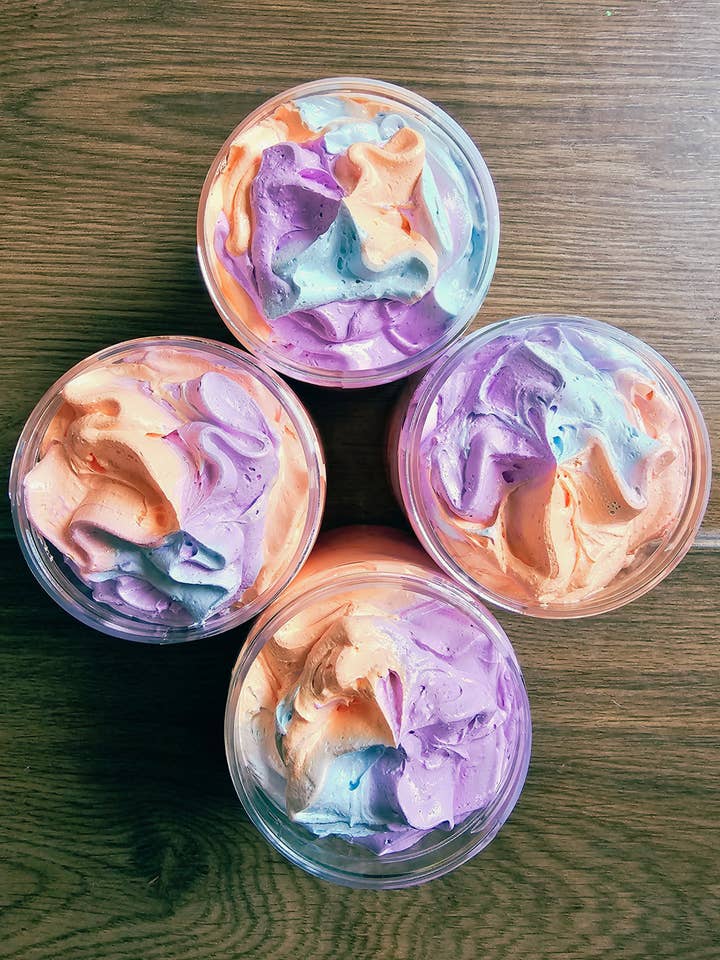 Watermelon Shower Fluff/Whipped Soap for wholesale by BeBold Eire