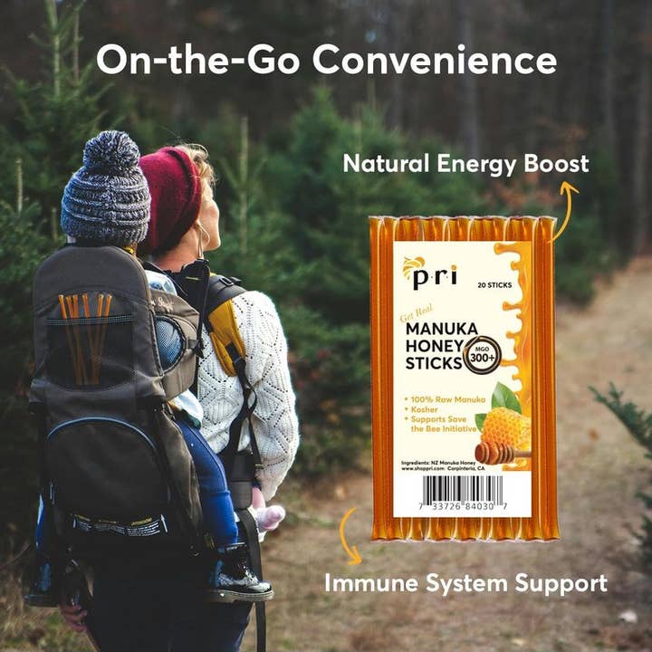 Pacific Resources – wholesale Honey – Manuka Honey Sticks | MGO 300+ On-The-Go Sweetener1