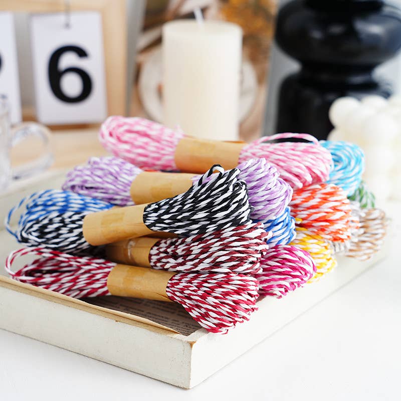 Ladylande - Wholesale Twine - 12 Color Baker’s Twine Set – 10m Each | Craft String for DIY6