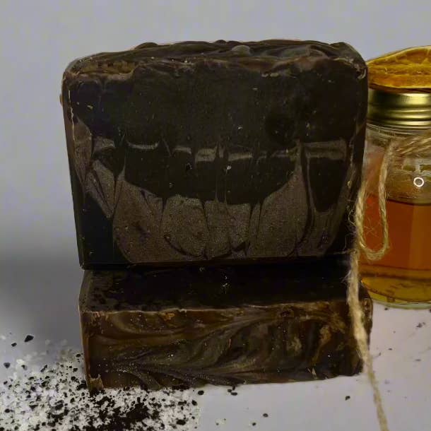 Tobacco Leaf & Amber for wholesale by Slippery Bill’s Soaps