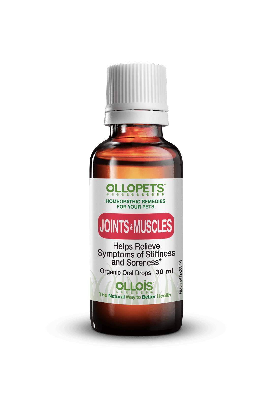 Ollois - Wholesale Pet Supplement - Cat/Dog - Ollopets Joints & Muscles, Homeopathic Remedy for Pets, 30ml1