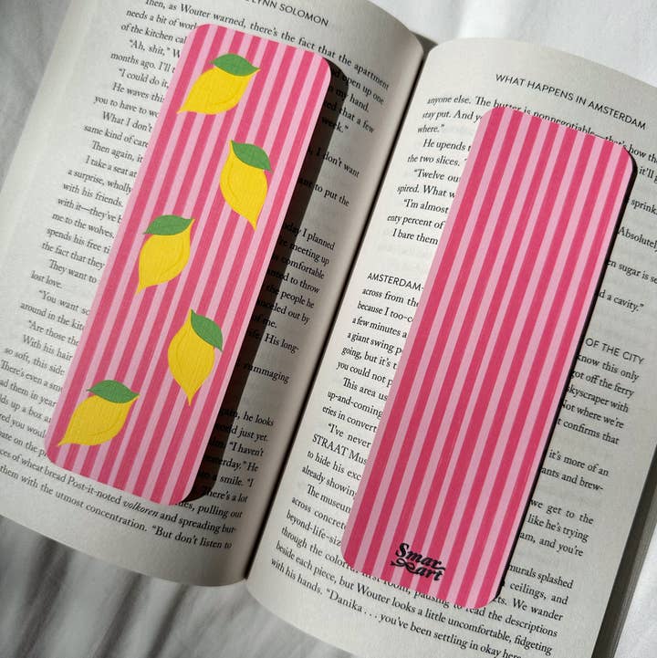 Pink Lemonade Bookmark | Bookmarks for wholesale by Smar Art