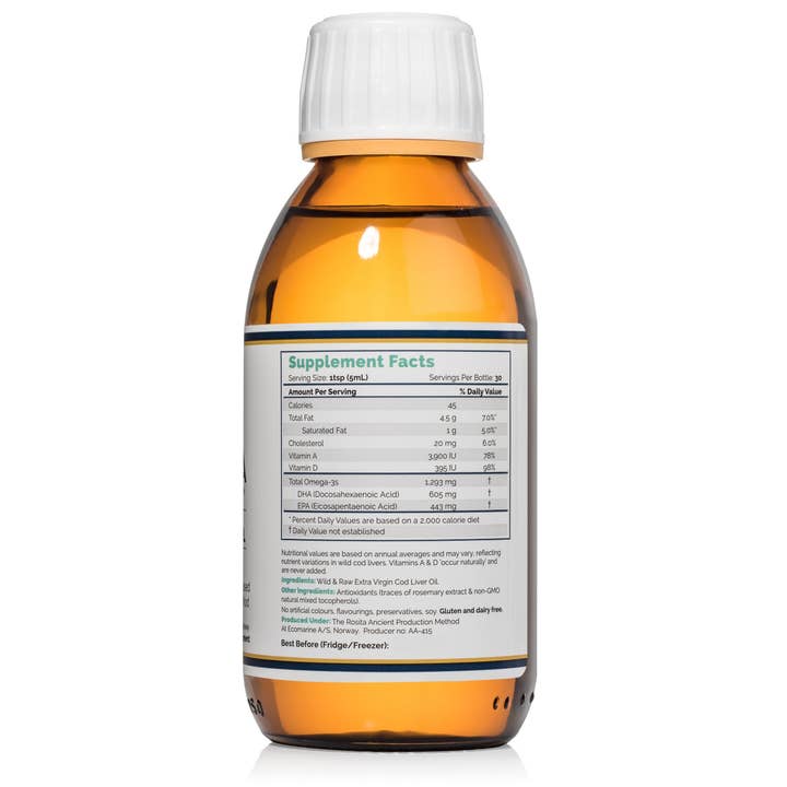 Rosita - Wholesale Oral Supplement/Vitamin - Rosita Extra Virgin Cod Liver Oil