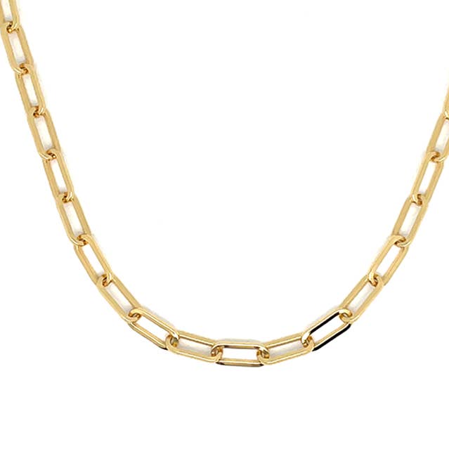 Chunky Paperclip Chain for wholesale by LINK Jewelry