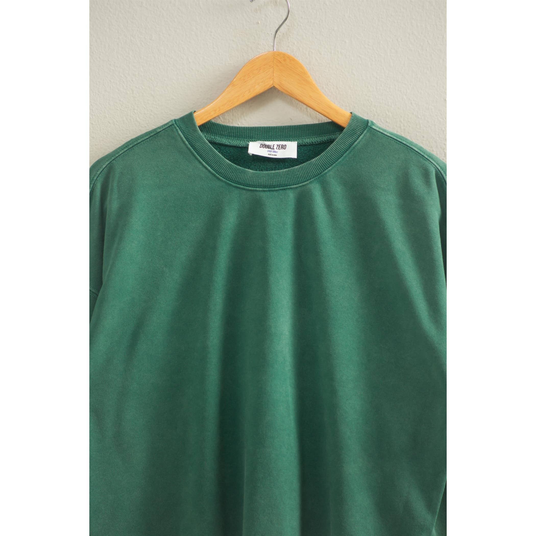 HYFVE - Wholesale Sweatshirt - Women's - Cropped Crewneck Sweatshirt With Oversized Sleeves11