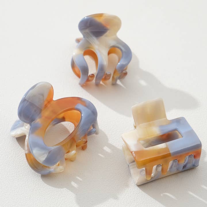 Sortiert Wüstenabend Mini | Verschiedene Mini-Haarspangen für den Großhandel auf Faire1