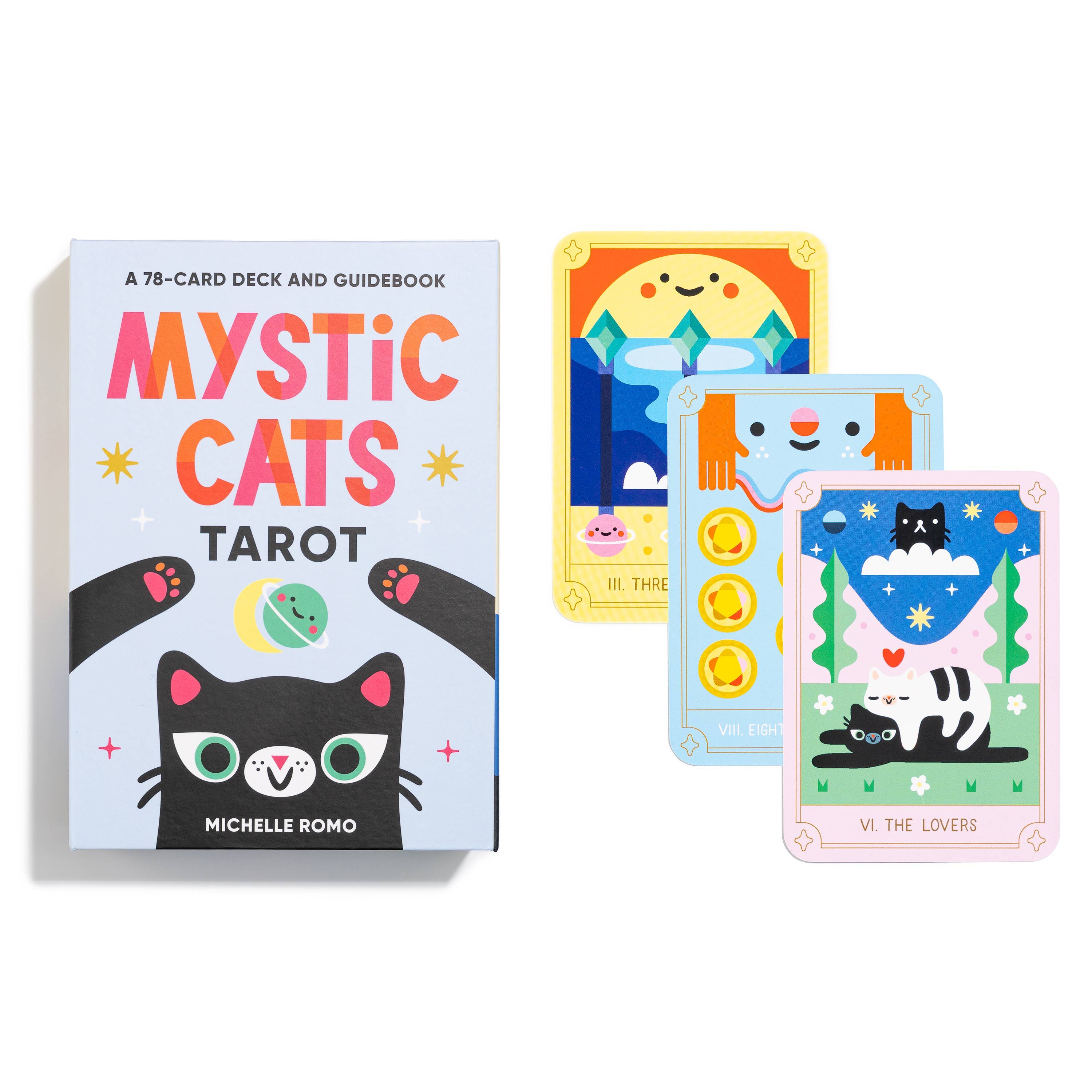 Hachette Book Group - Wholesale Tarot Cards - Mystic Cats Tarot: A 78-Card Deck and Guidebook3