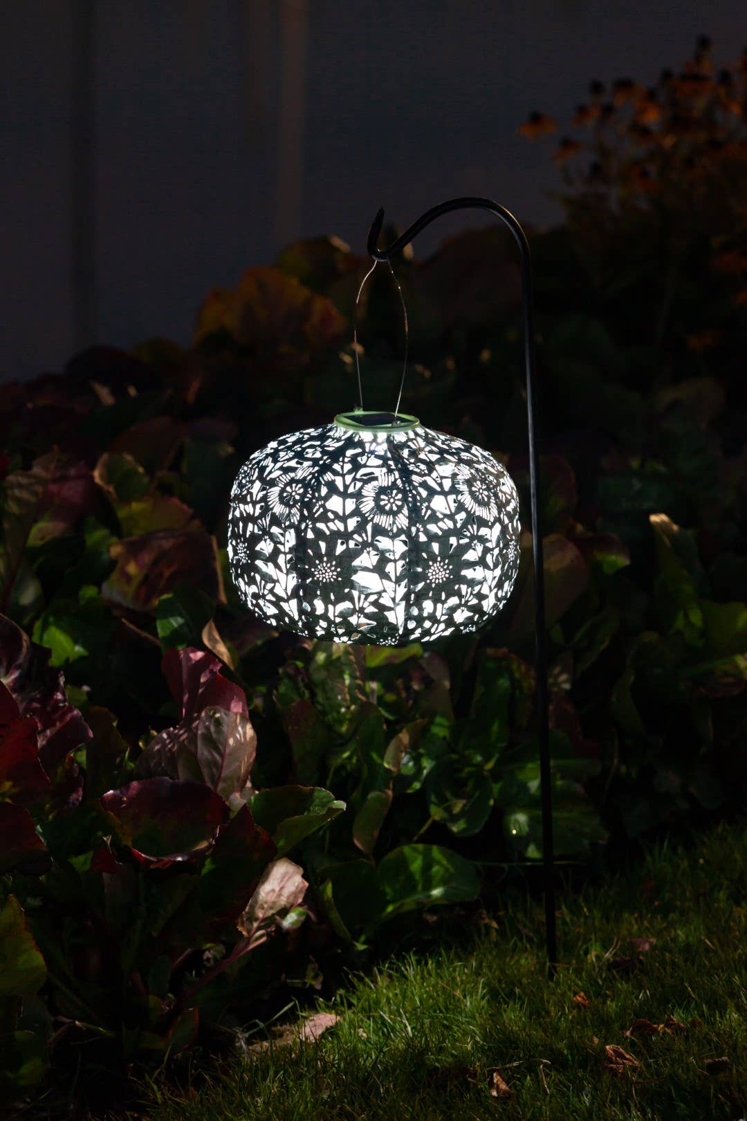 Allsop Home & Garden - Wholesale Outdoor/Lawn Light - Stella Square Sunflower 11" Solar Lantern - Sage12