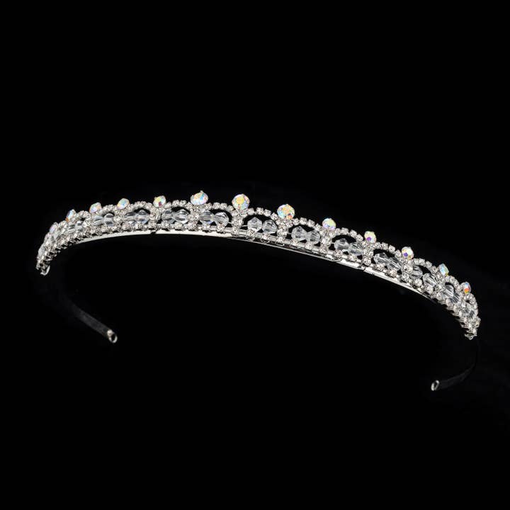 (69715-101) Aurora Borealis Tiara for wholesale by Cool Crystals